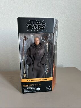 Star Wars The Black Series Boba Fett (Tython) Action Figure - Black